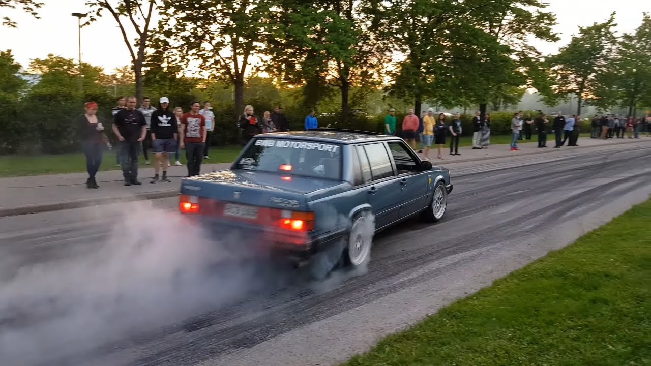 Vantaa Cruising 6.2017, 4K (BURNOUTS)