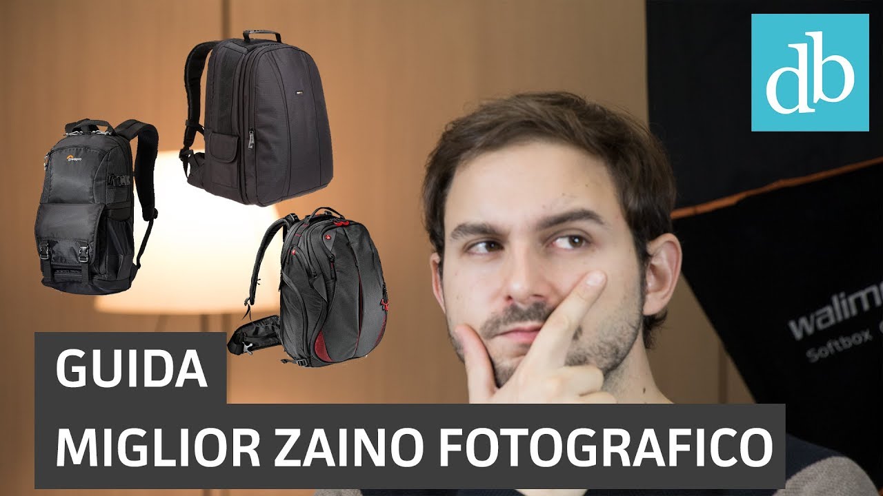 Miglior Zaino Fotografico ITA: la selezione di Ottobre 2017 • Ridble