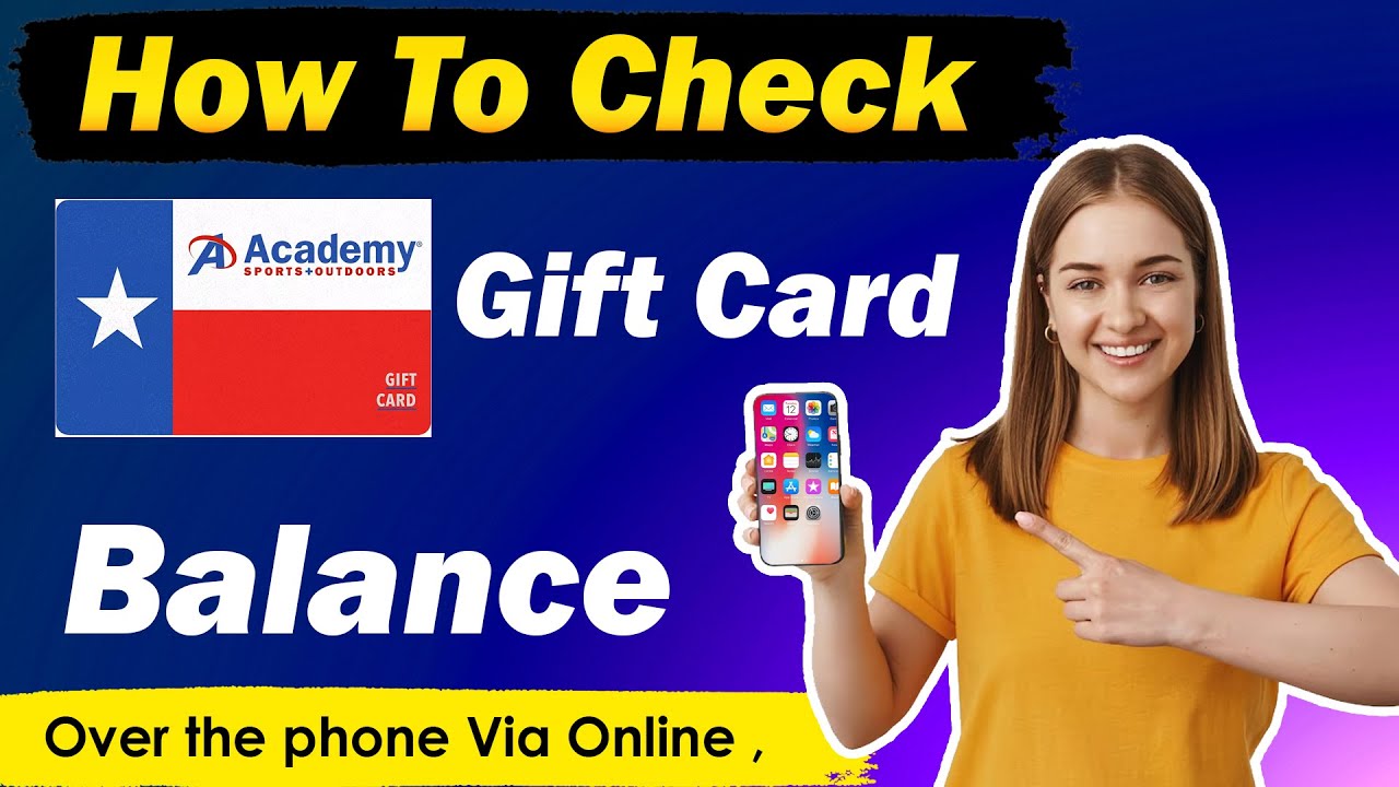How to check academy gift card balance | How to Check Academy Sports + Outdoors Gift Card Balance