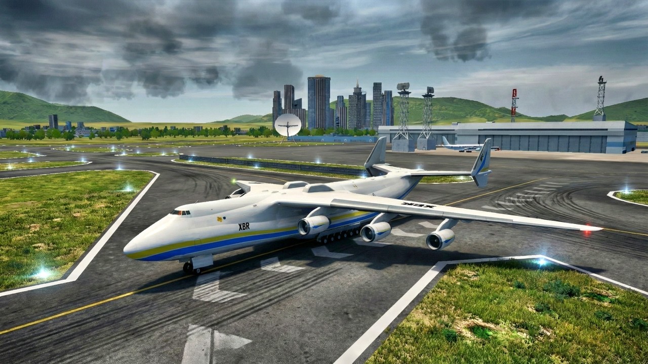 FLIGHT SIM - NEW CARGO AIRPLANE UNLOCKED - ANDROID GAMEPLAY FHD