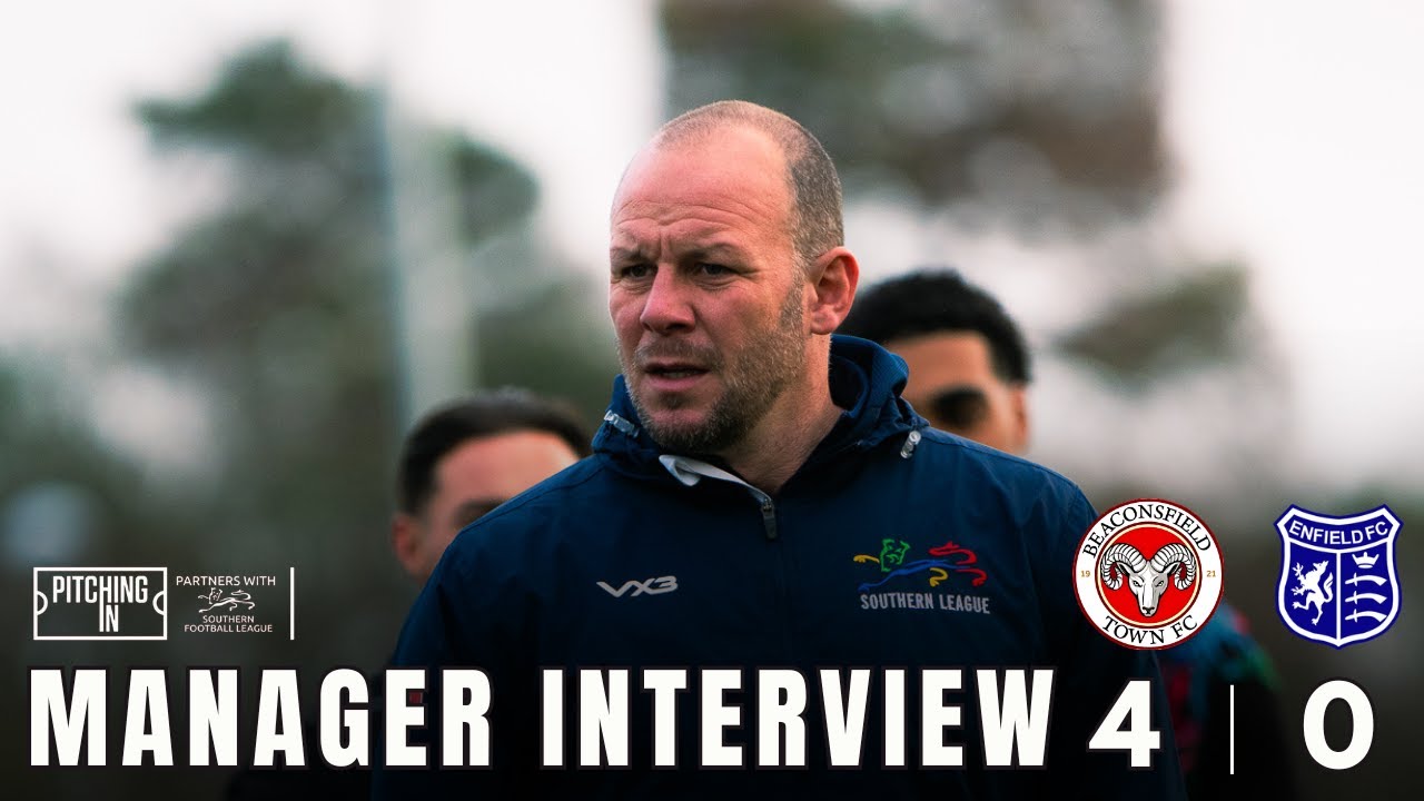 Sam Togwell post match interview | Beaconsfield 4-0 Enfield FC | #COYRams