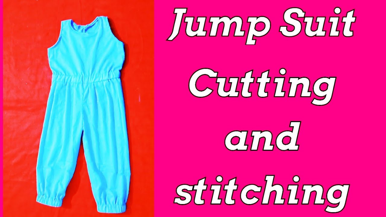 Baby Jumpsuit cutting and stitching (very easy method)