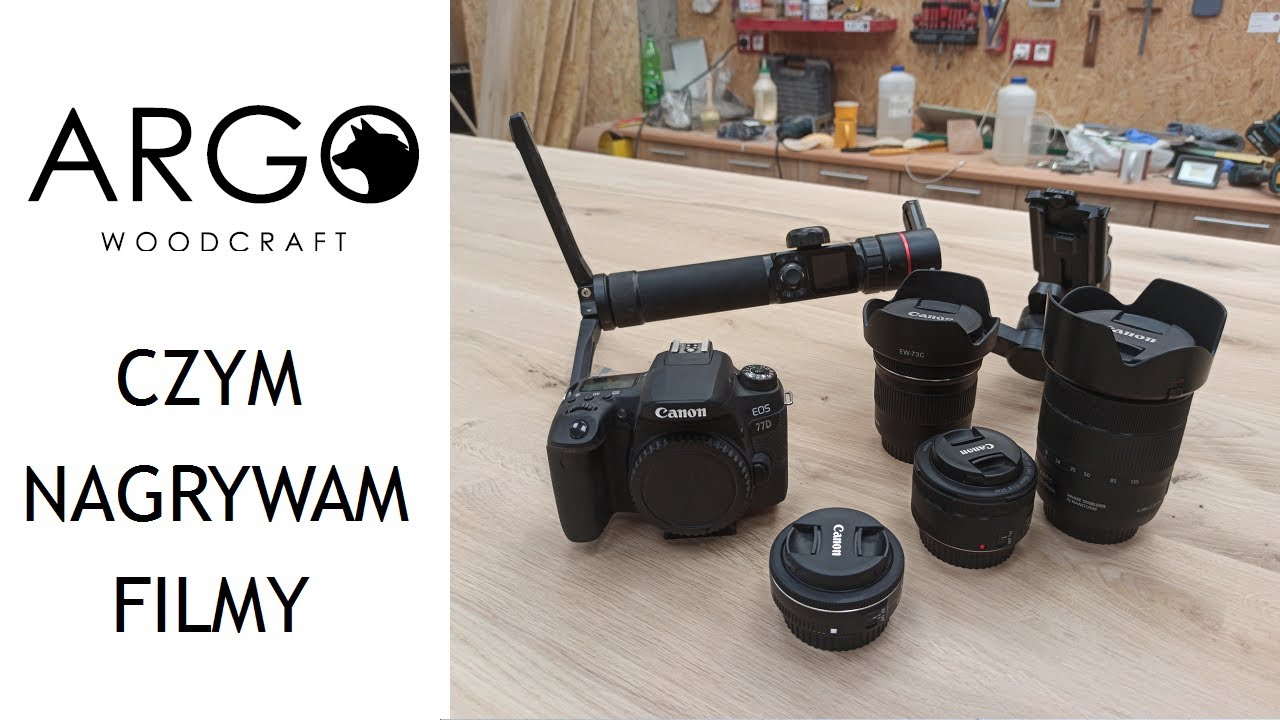 92 - Czym nagrywam swoje filmy | Canon 77d