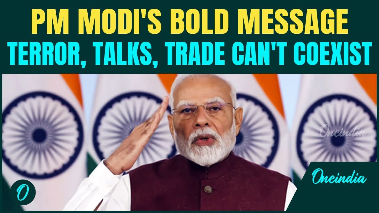 PM Modi Declines Any Talks with Pakistan: Terrorism, Talks, Trade Can't Go Hand-in-Hand &ndash;Op Sindoor
