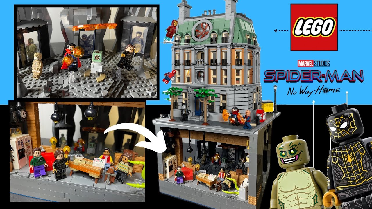 Lego Sanctum Sanctorum Basement / Злодейская тюрьма MOC / Человек-паук: Нет пути домой