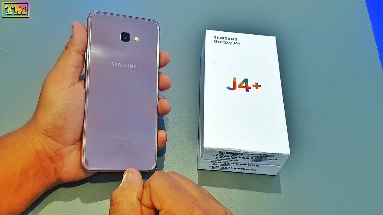 Samsung J4+ Unboxing Gold Edition