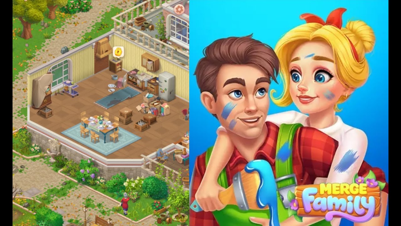 Merge Family🧁🍰 Level 25 Part 53🍫☕️