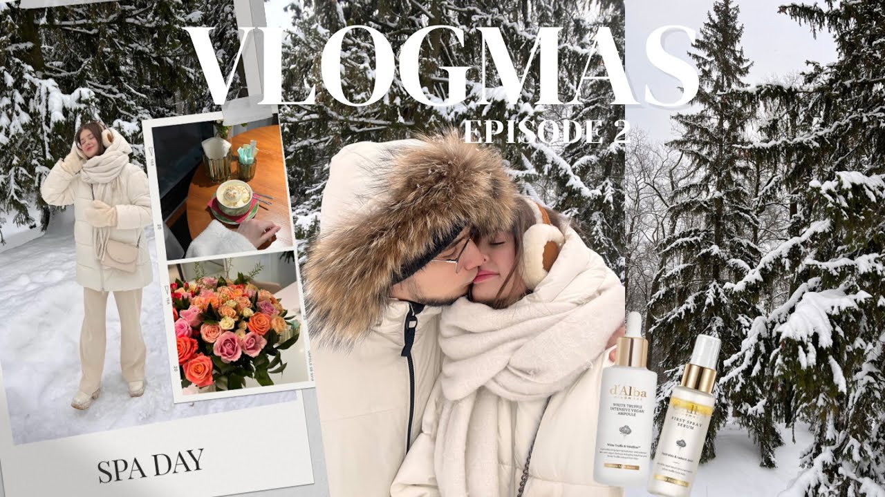 VLOGMAS 2024 №2: открываем АДВЕНТ от Yves Rocher | SPA день в отеле | обзор покупок ЗЯ | зимний лес