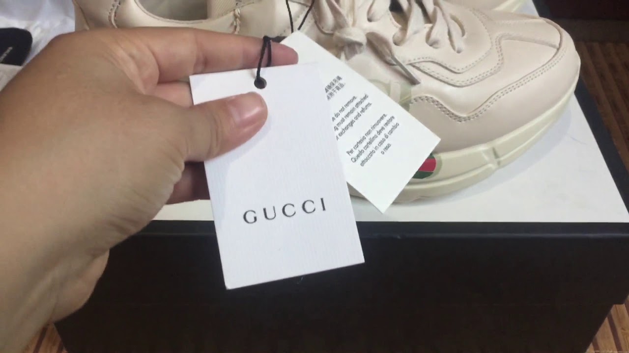 Gucci "Rhyton Vintage" Trainer  and Union, Printing Retro review