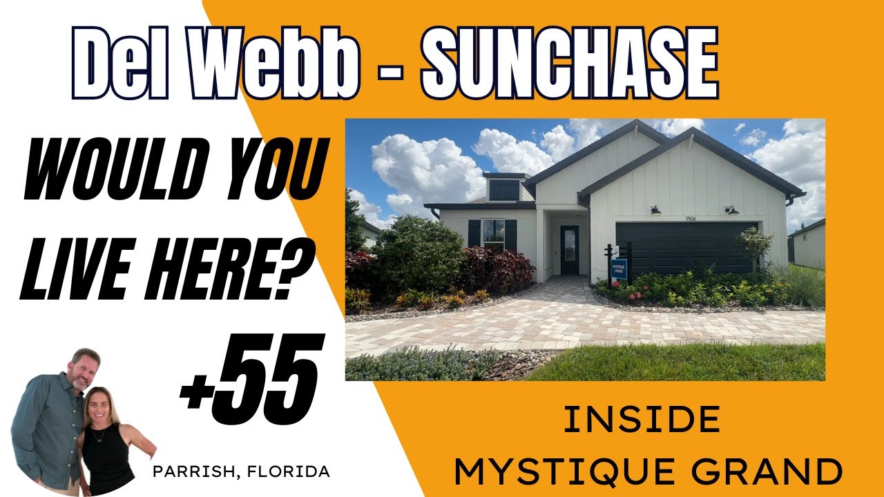 Mystique Grand Model Tour | Del Webb Sunchase Parrish FL 55+ New Construction