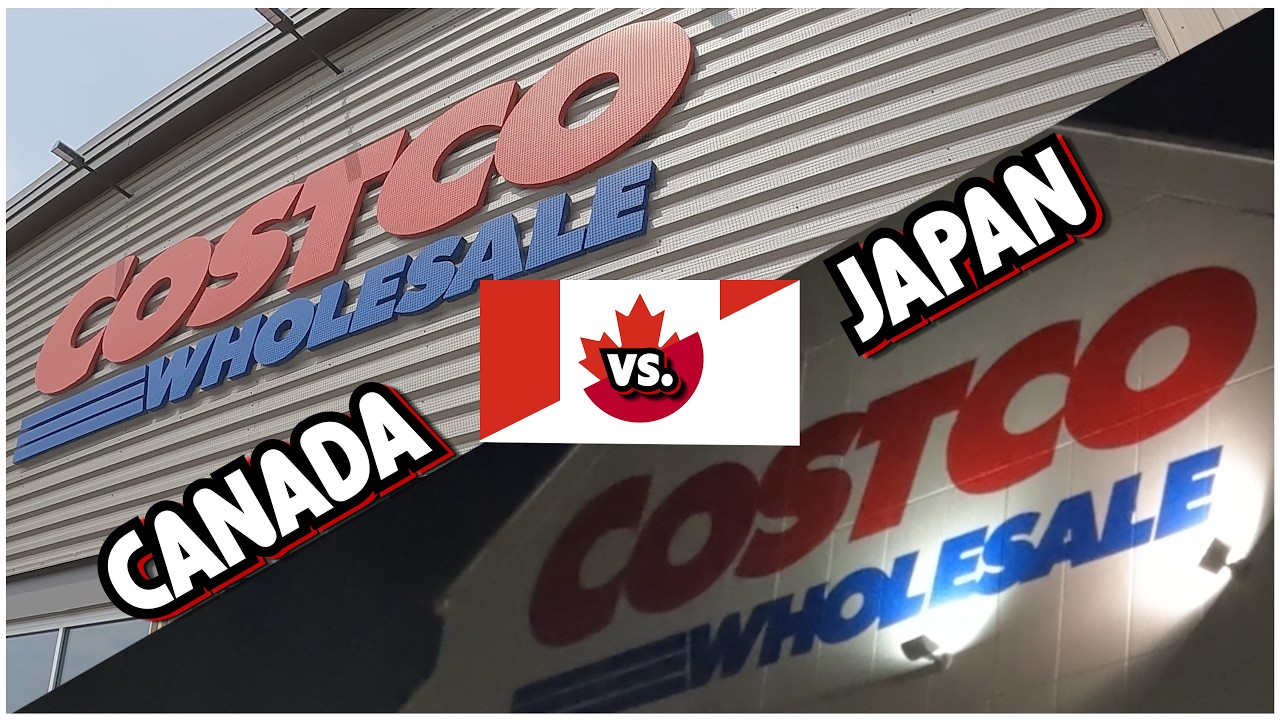 Costco Japan vs. Costco Canada? | Comparison Shopping Tour!