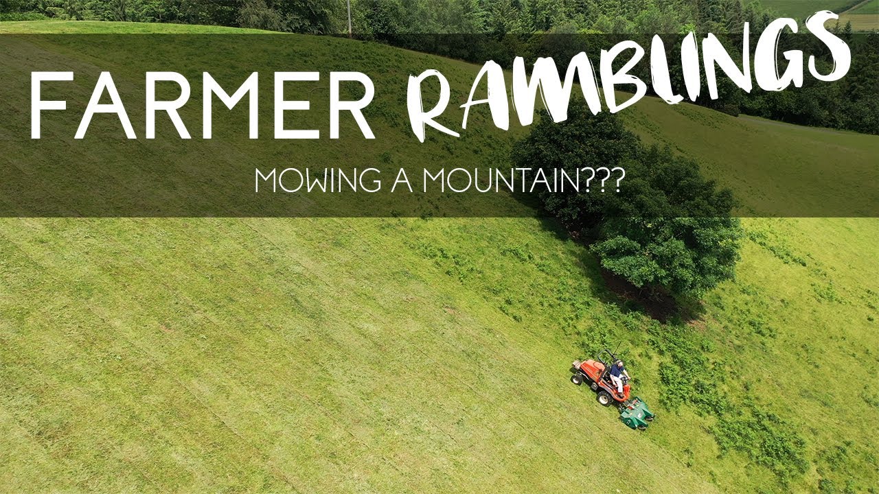 FarmerTorque - Mowing a Mountain! - Ok, a Very Steep Hill!!!