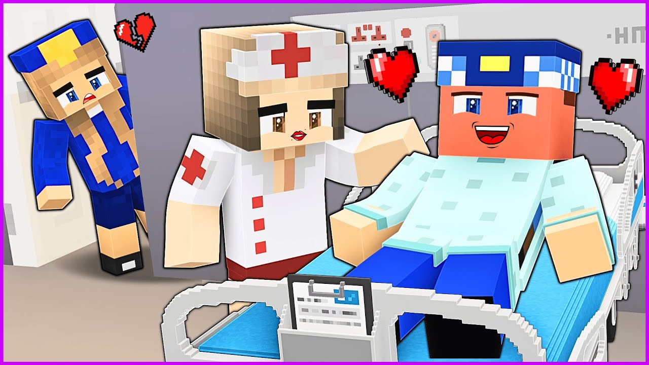 HASTA KEREM KOMİSER, ASLI POLİS'İ HEMŞİRE KADIN İLE ALDATTI! 😱 - Minecraft