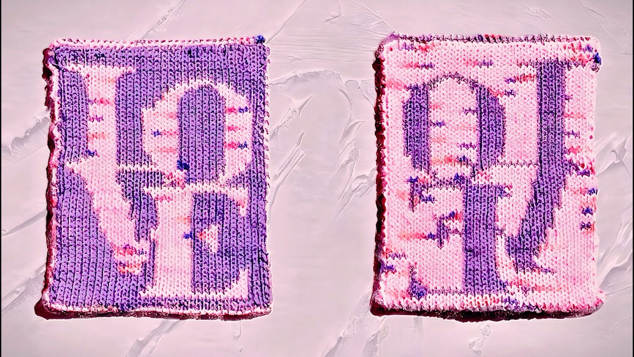 Double Knitting Tutorial (Part 3) | How to Knit with Two Different Color Yarn
