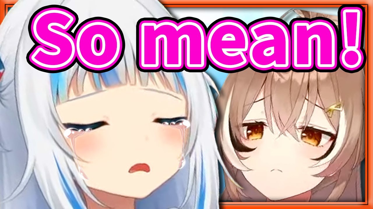 Gura got Insulted in Overwatch Chat and It Made Her Cry 【HololiveEN】