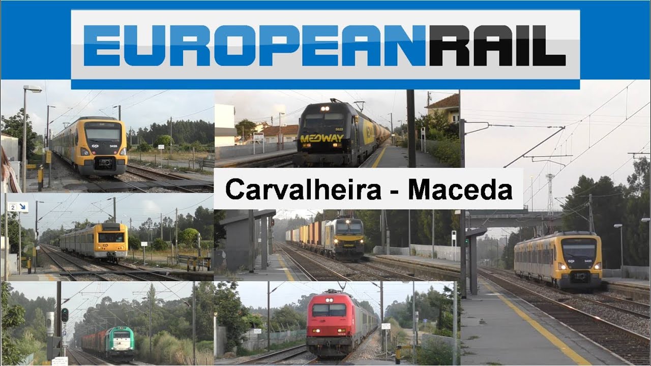 #Portugal2019 Comboios de Portugal, MEDWAY & Takargo trains - Carvalheira Maceda - Linha do Norte
