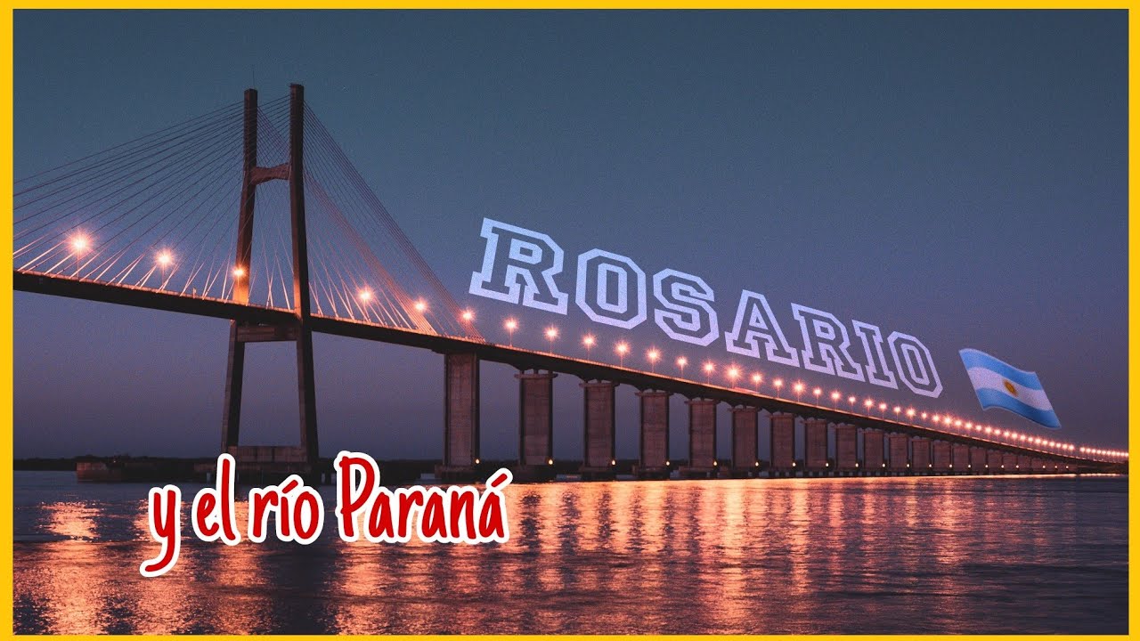 Rosario Argentina drone| turismo sobre el | Rio Parana