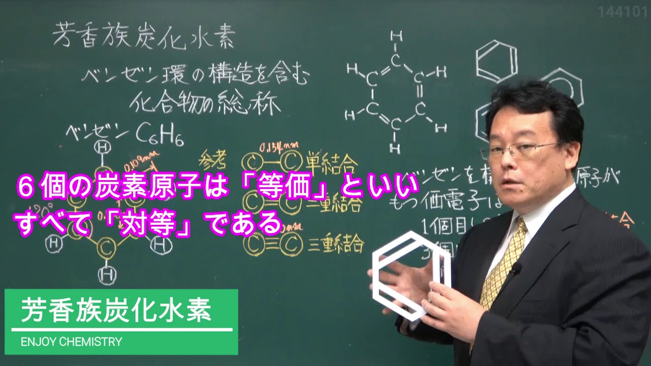 芳香族炭化水素　ベンゼン　高校化学　エンジョイケミストリー　144101