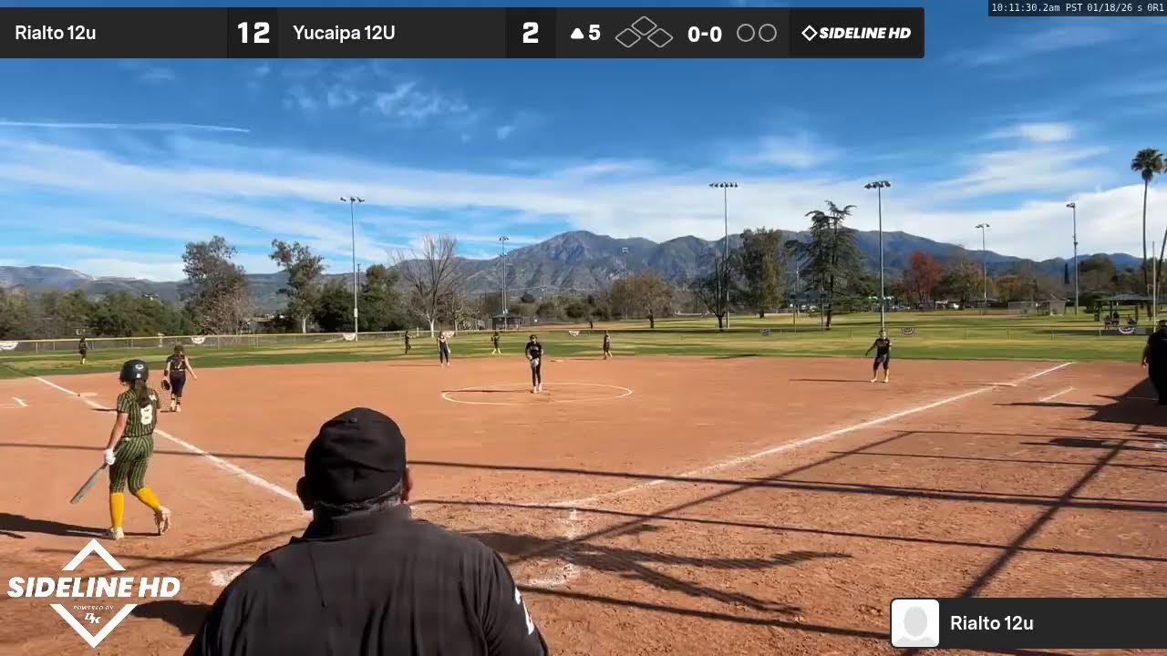 Rialto 12u @ Yucaipa 12u (2026.01.18)