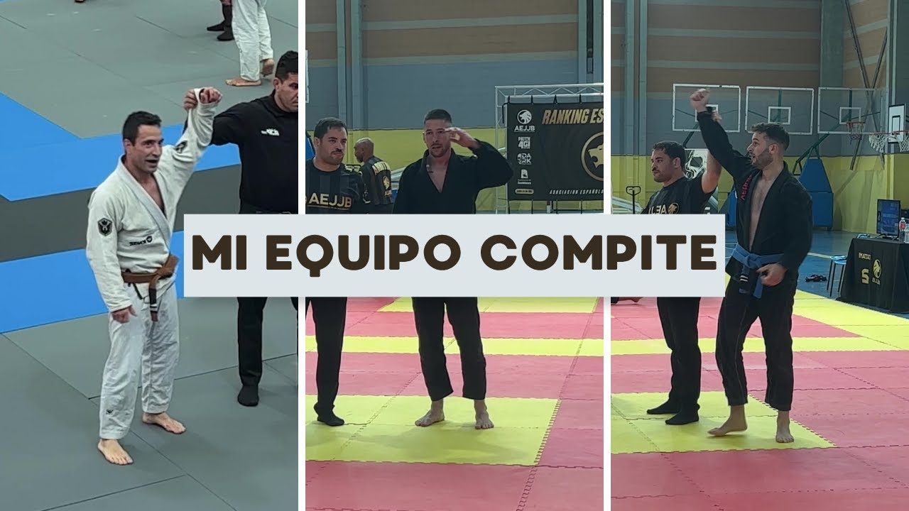 🔥 Mis compañeros se dejaron el alma en competición💪 | Combates reales de BJJ