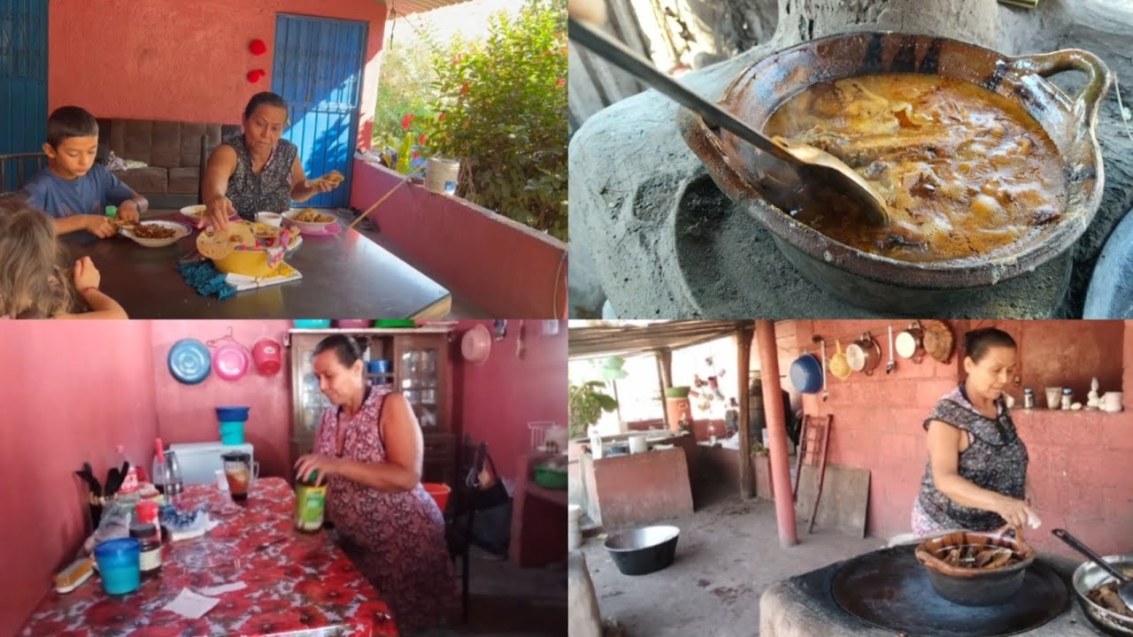 Esto me compré en la feria 🎡# carné de puerco en salsa verde 