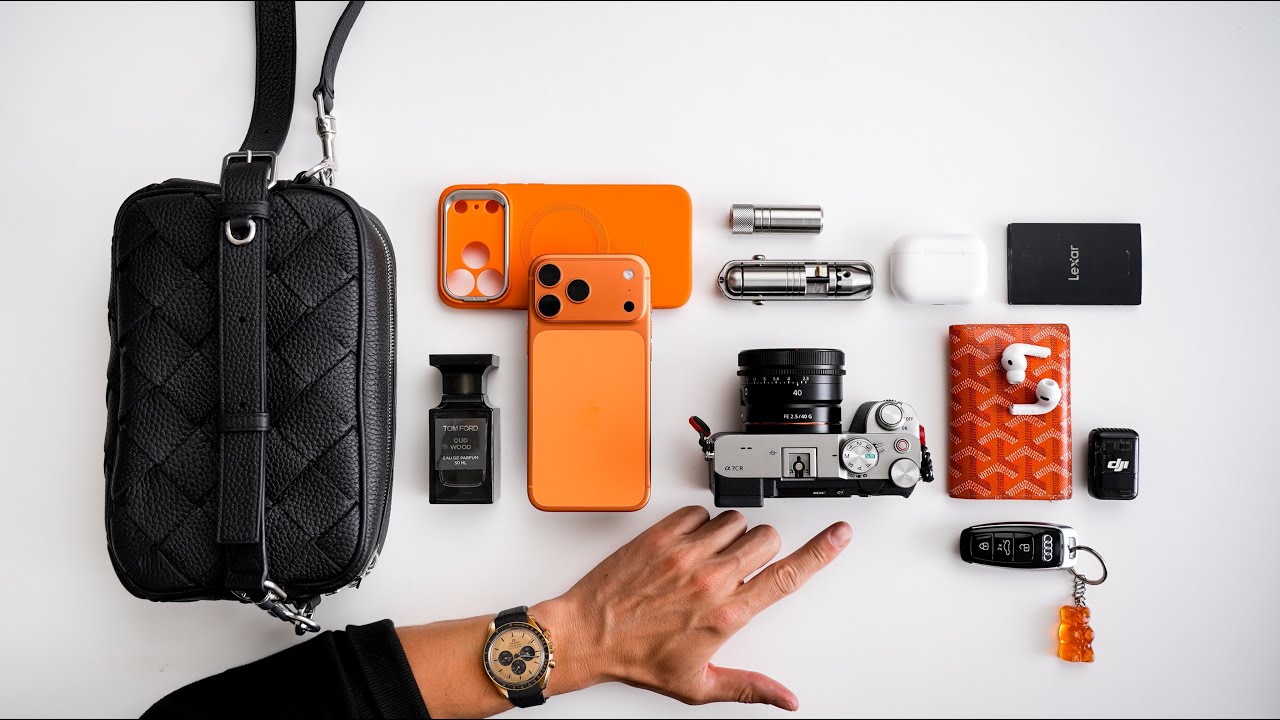 Мой обновленный технический EDC (на каждый день) — с новым iPhone 17 Pro Max