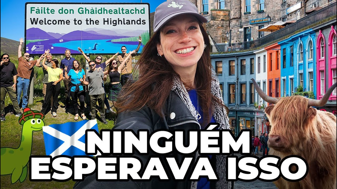 GUIEI UM GRUPO PELA ESCÓCIA PELA PRIMEIRA VEZ –  TUDO O QUE ROLOU NA VIAGEM! Expedição Airbridge