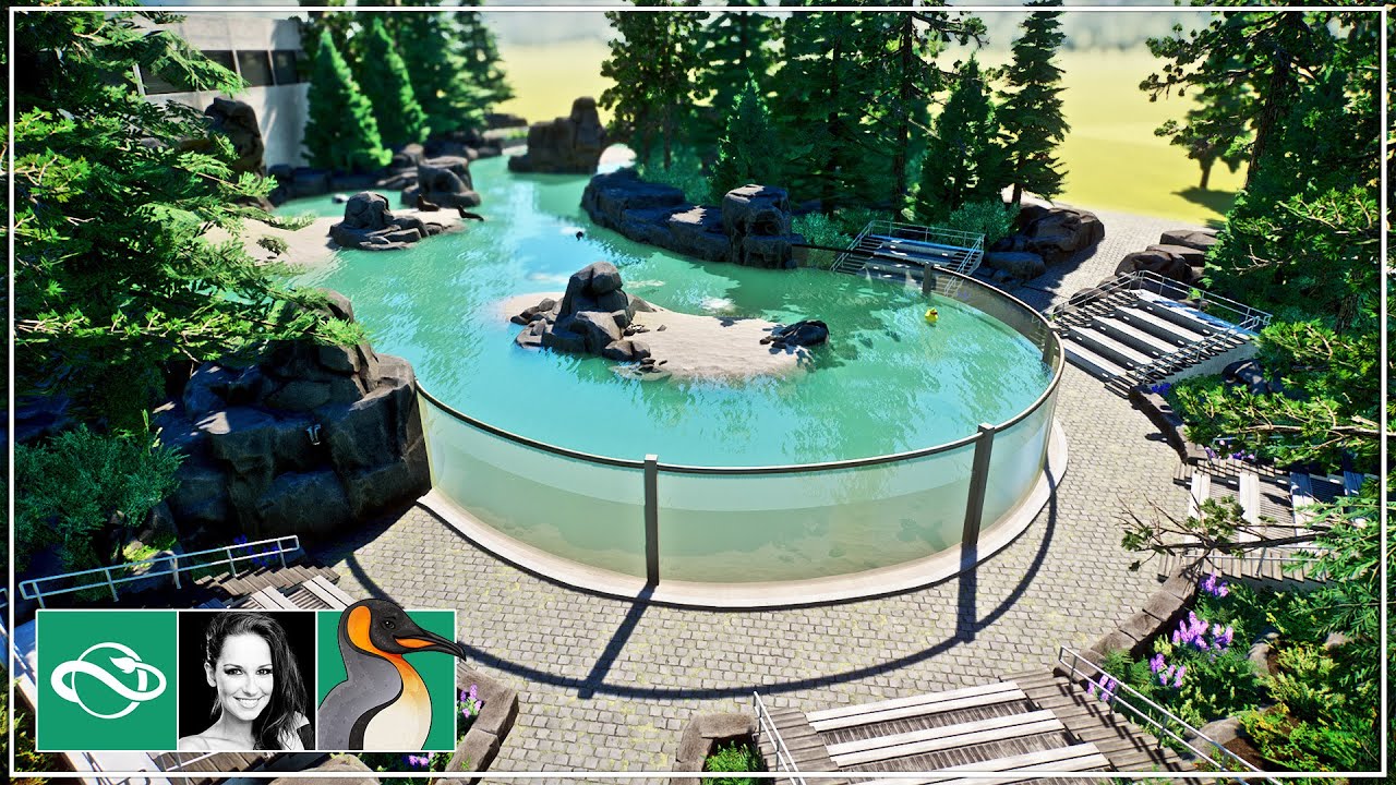 Building a PERFECT California Sea Lion OASIS Habitat in Planet Zoo