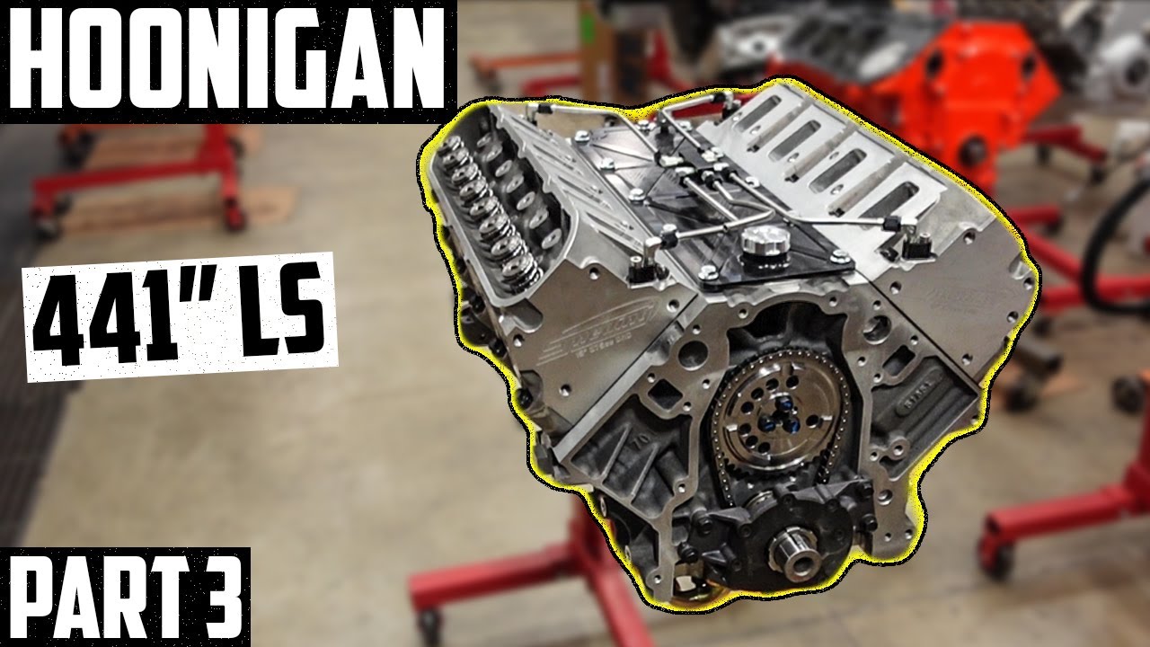 Сборка двигателя HOONIGAN 700 л.с. 441