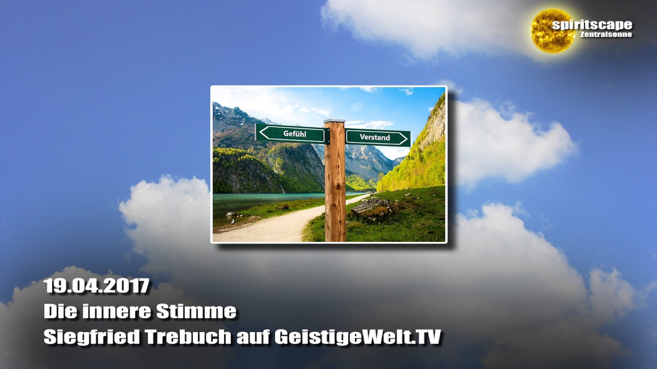 Siegfried Trebuch auf GeistigeWelt.tv - Die innere Stimme