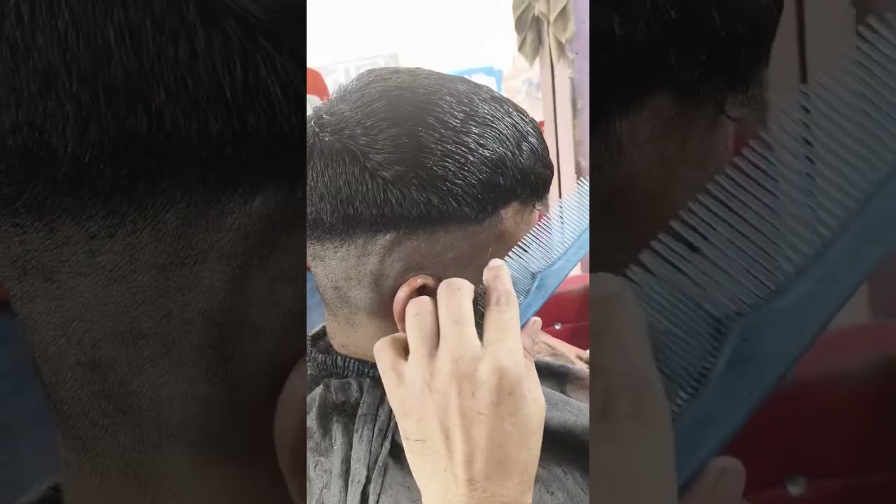 Indian man haircut series 47