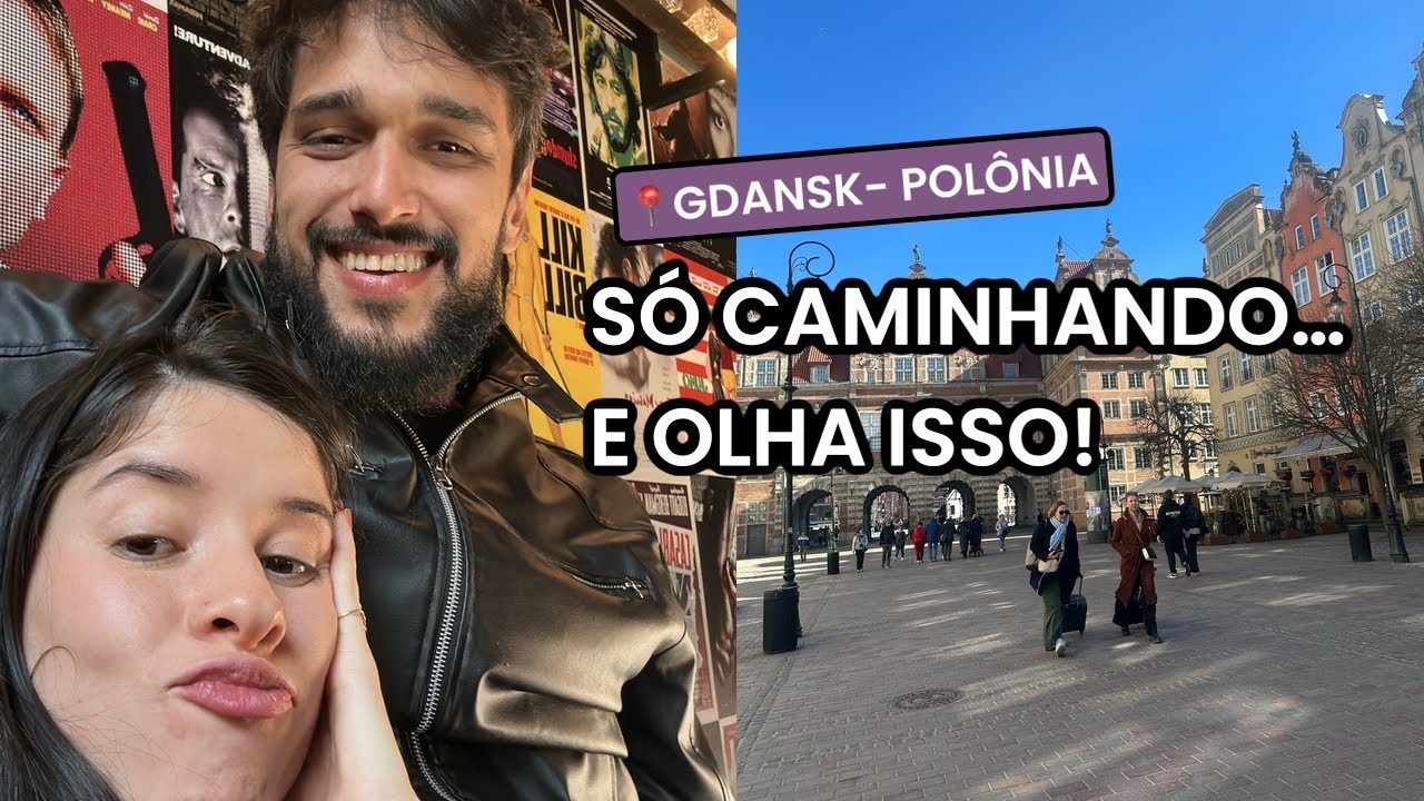 Passeio da Tarde em Gdańsk: Caminhando Sem Pressa pela Cidade