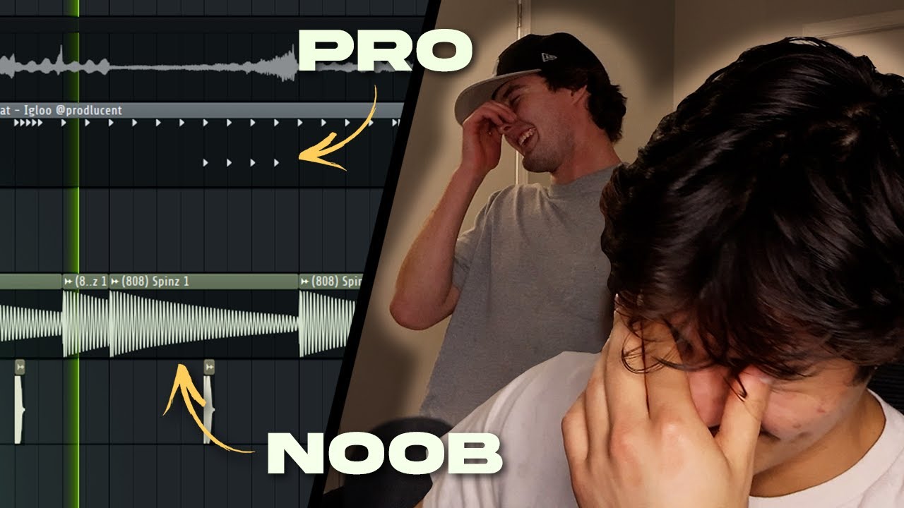 Beginner vs Pro Producer Collab On A Beat