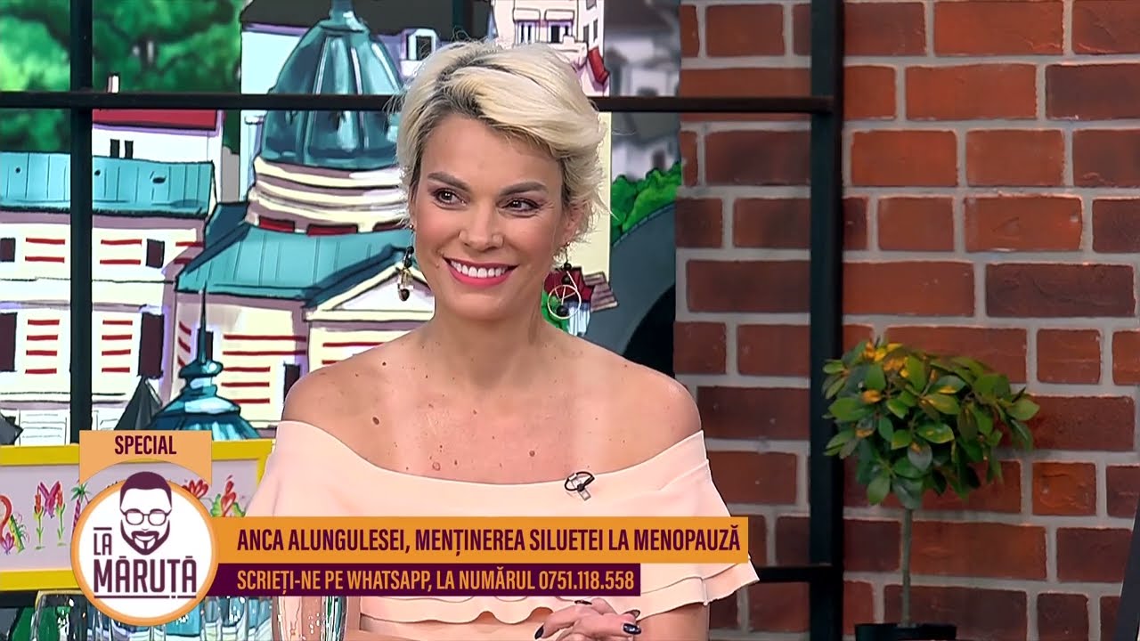 Anca Alungulesei, menținerea siluetei la menopauză