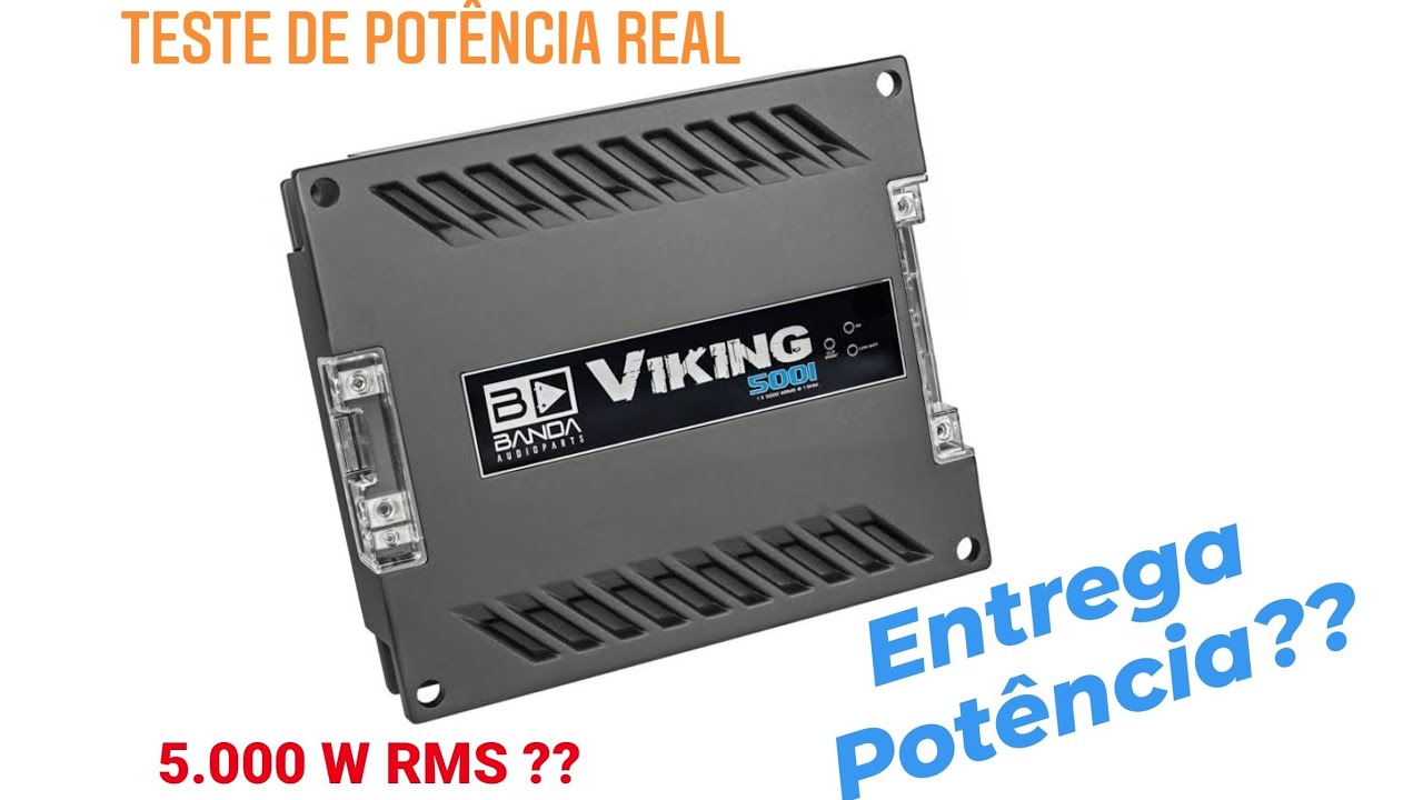TESTE DE POTÊNCIA 2021 - Banda Viking 5000