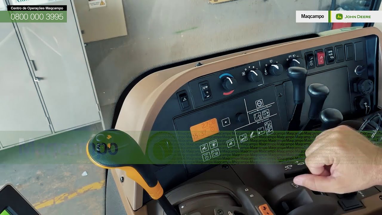 Informações do Commandcenter 2 - Entrega Técnica TR 7J (Maqcampo | John Deere)