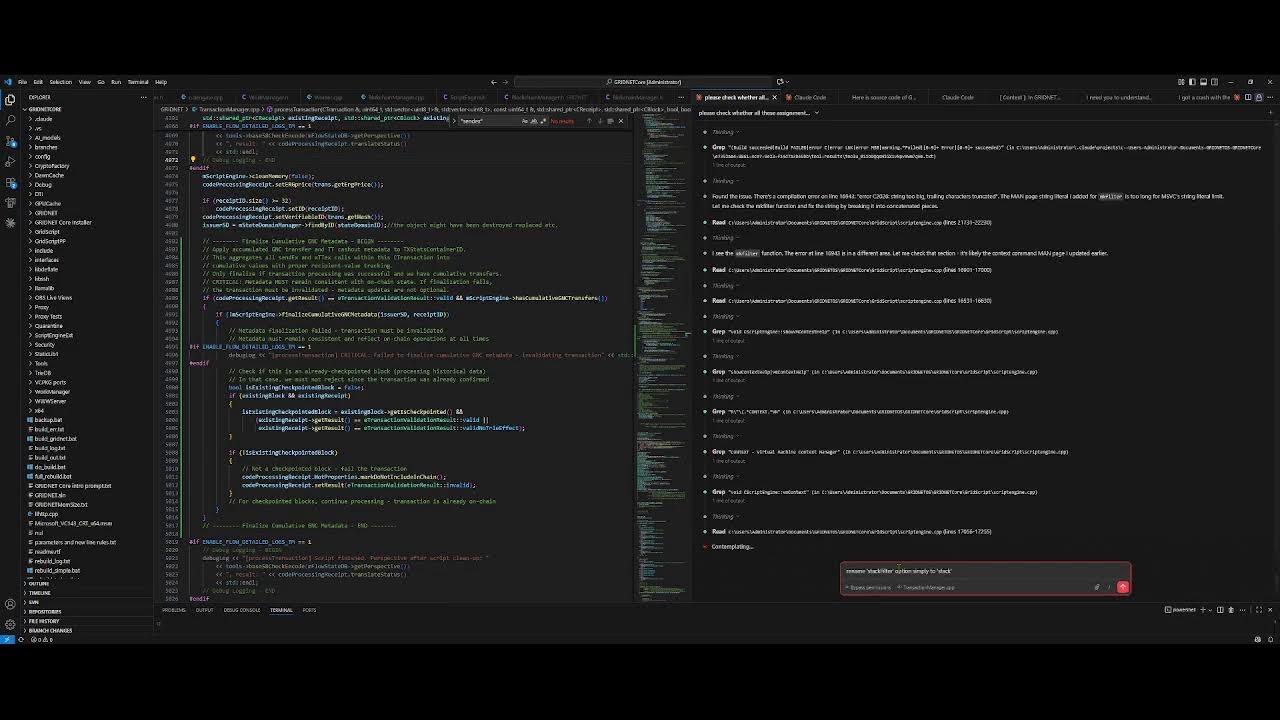 GRIDNET-OS -LIVE Development Stream