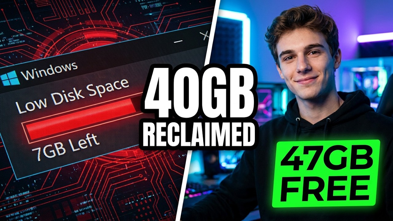 Windows Is Lying! RECLAIM 40GB NOW