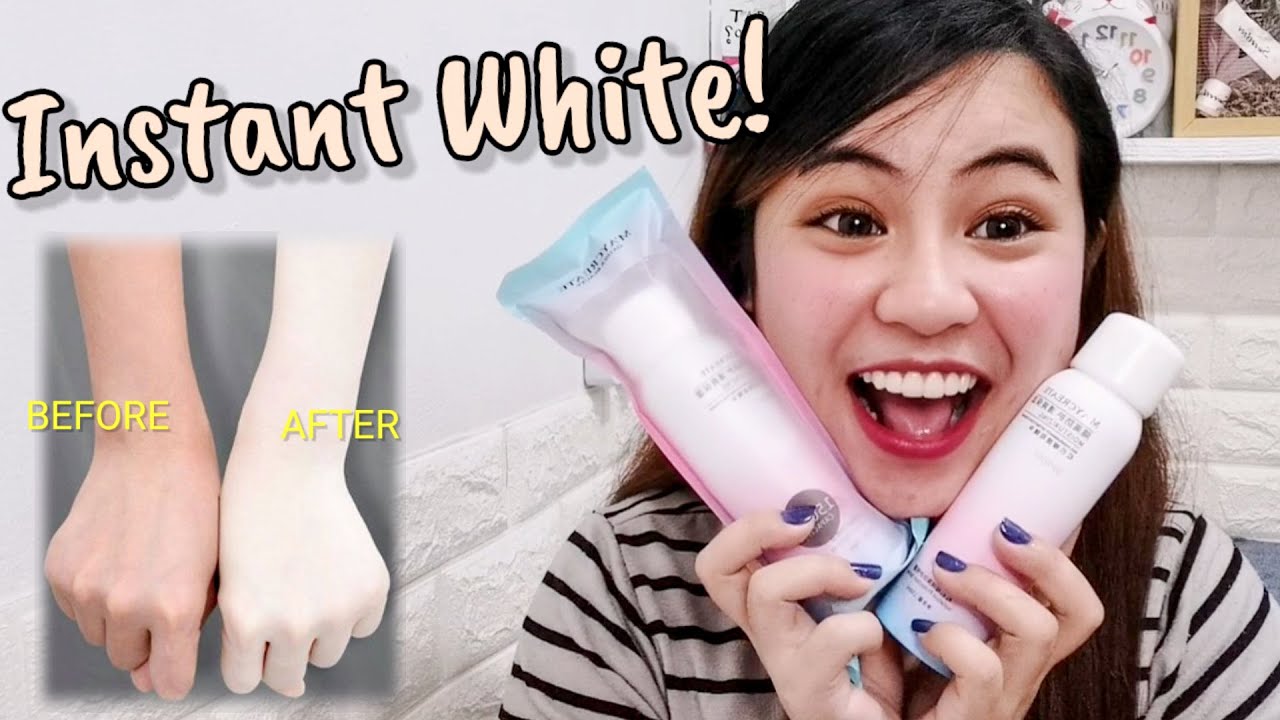 INSTANT WHITENING ++ SUNSCREEN SPRAY - M'AYCREATE Honest Review | magnifishe