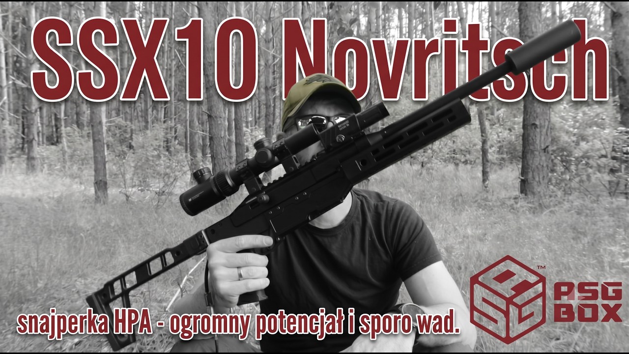 Część I: SSX10 Novritsch - snajperka HPA  - ogromny potencjał i sporo wad.