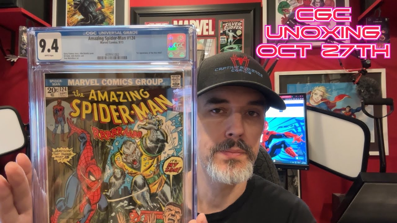 CGC Unboxing - Some nice books back from CGC a little better than we expected!