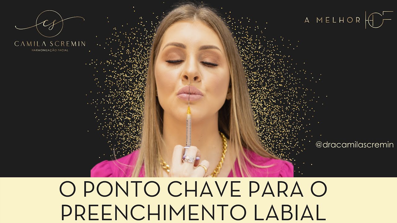 O ponto chave para o preenchimento labial