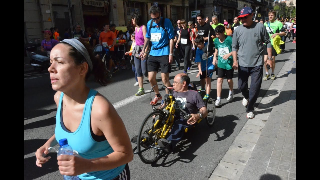 2014 Barcelona marathon marato Барселона марафон