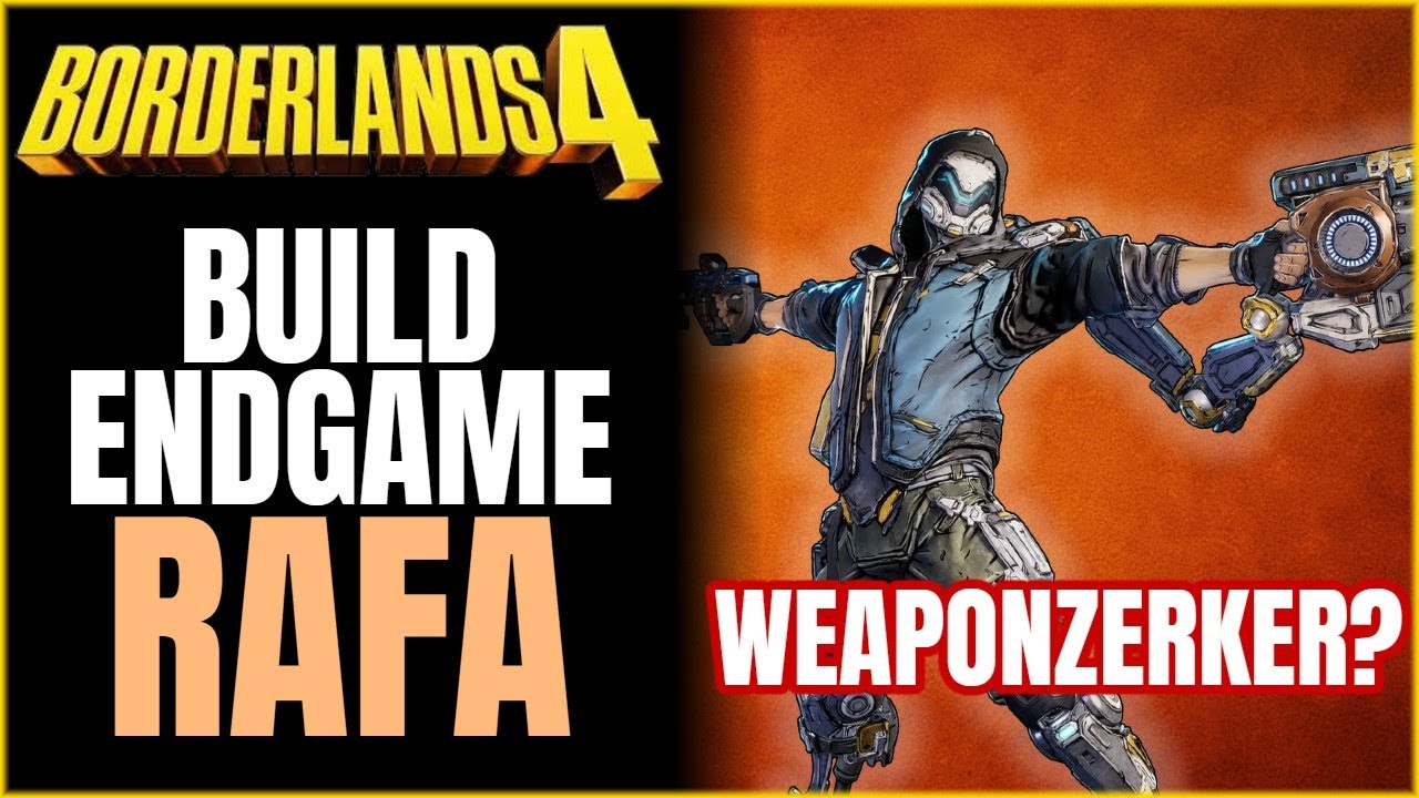 Build Endgame do Rafa Weaponzerker | Borderlands 4