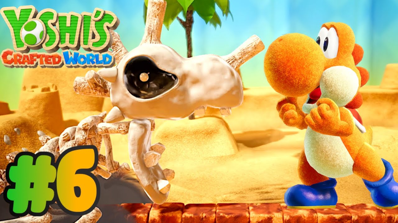 Chased by a Dinosaur! - Yoshi's Crafted World Episode 6