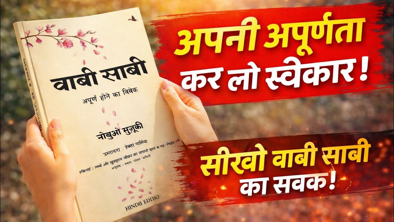 वाबी साबी | WABI SABI book summary in Hindi | wabi sabi Explained in Hindi | हिंदी सारांश