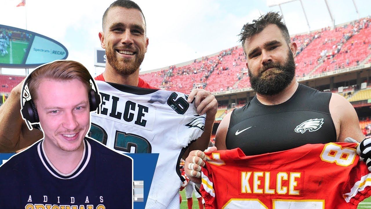 The BEST Brothers In NFL?! British Guy Reacts To Jason and Travis Kelce