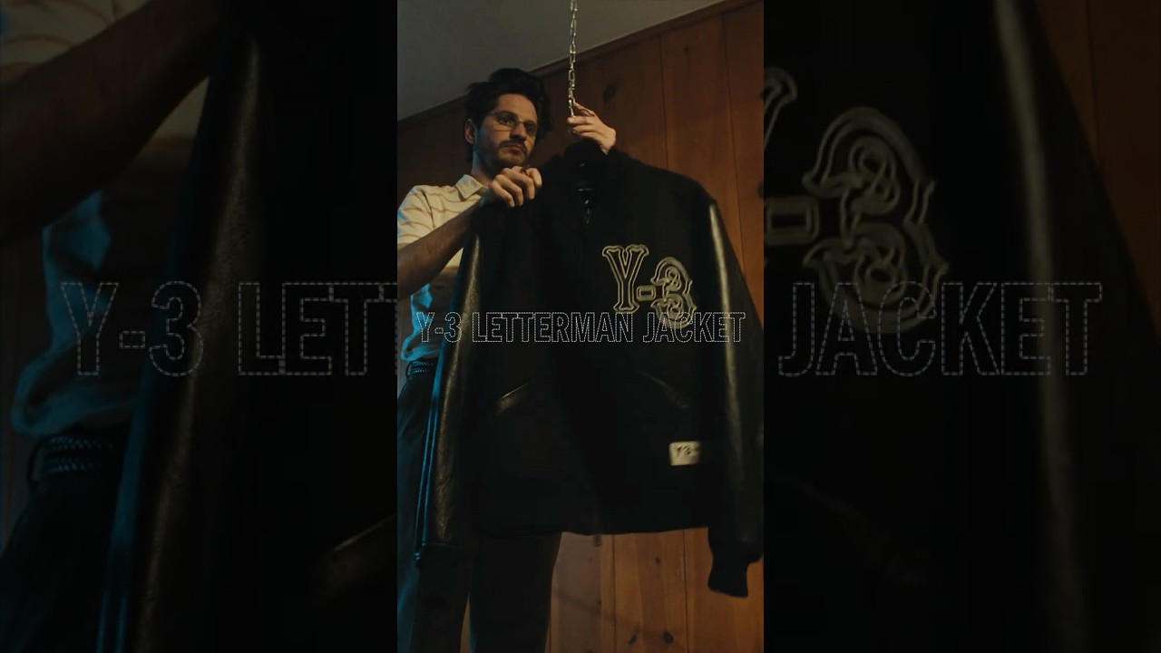 Is QC a fan of Y-3's Letterman jacket? | adidas CONFIRMED