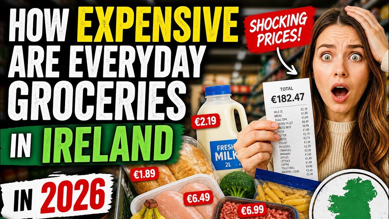 🇮🇪 Насколько дороги повседневные продукты в Ирландии в 2026 году?