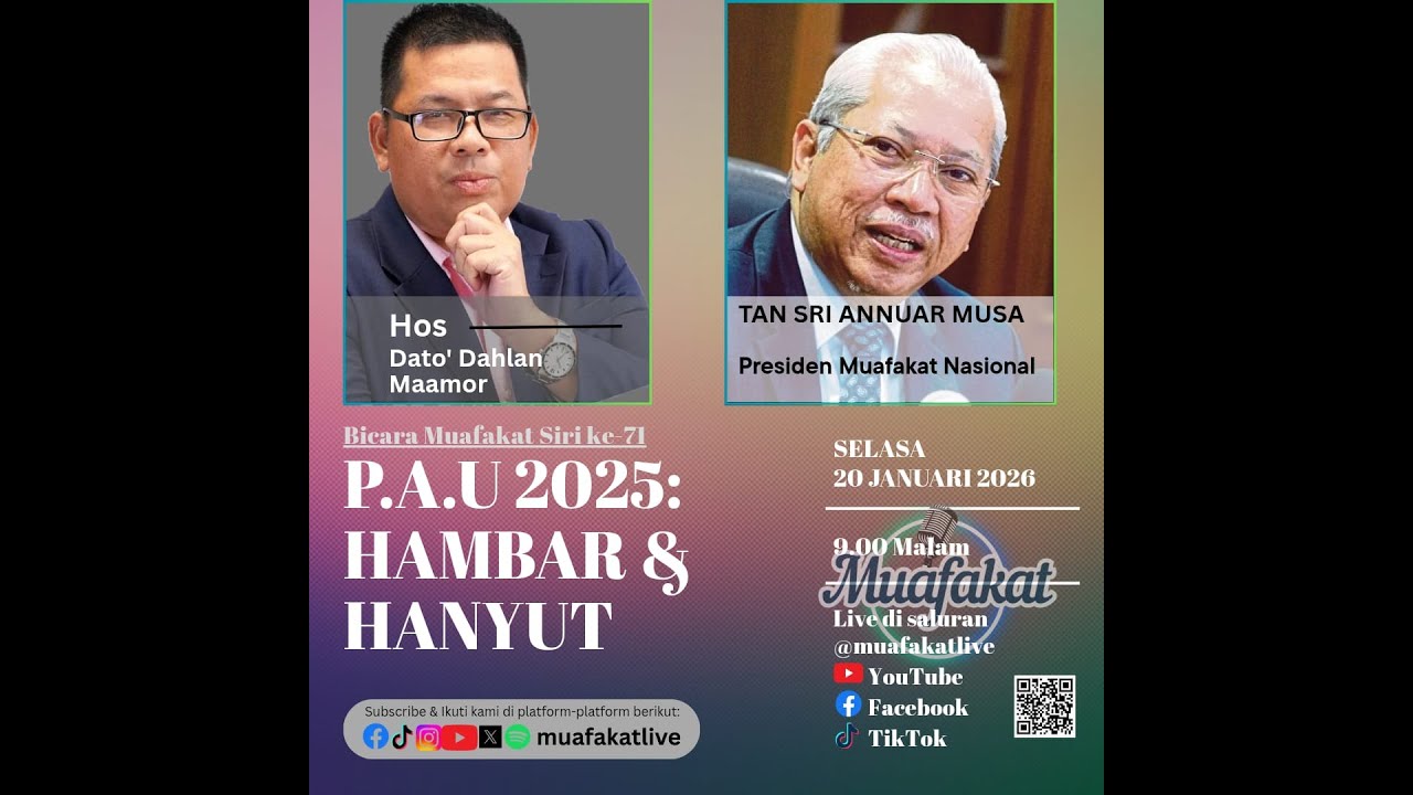 Bicara Muafakat Siri 71  P.A.U 2025 : HAMBAR & HANYUT